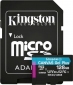 Карта пам'яті Kingston MicroSDXC 128GB Canvas Go! Plus Class 10 UHS-I U3 V30 A2 + SD-адаптер (SDCG3/128GB) - фото  - інтернет-магазин електроніки та побутової техніки TTT