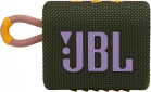 Портативная акустика JBL Go 3 (JBLGO3GRN) Green  - фото  - интернет-магазин электроники и бытовой техники TTT