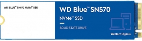 SSD накопитель Western Digital Blue SN570 NVMe SSD 1TB M.2 2280 PCIe 3.0 x4 3D NAND (TLC) (WDS100T3B0C) - фото  - интернет-магазин электроники и бытовой техники TTT