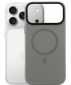 Панель BeCover FIBRA ArcLine Case with MagSafe для Apple iPhone 17 Pro (715384) Gray - фото  - інтернет-магазин електроніки та побутової техніки TTT