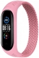 Ремешок BeCover Elastic Nylon Style для Xiaomi Mi Smart Band 5/Mi Smart Band 6 (Size M) (706152) Pink - фото  - интернет-магазин электроники и бытовой техники TTT