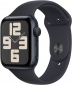 Apple Watch SE (2023) GPS 44mm Midnight Aluminium Case with Midnight Sport Band - M/L (MRE93QP/A) - фото  - інтернет-магазин електроніки та побутової техніки TTT