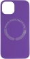 Чохол Full Soft Case (MagSafe) iPhone 14 Pro Violet - фото  - інтернет-магазин електроніки та побутової техніки TTT