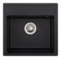 Кухонная мойка INTERLINE BRUT MAXI black - фото  - интернет-магазин электроники и бытовой техники TTT