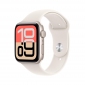 Apple Watch SE 3 (2025) GPS 44mm Starlight Aluminium Case with Starlight Sport Band - S/M (MEHG4RK/A) - фото  - интернет-магазин электроники и бытовой техники TTT