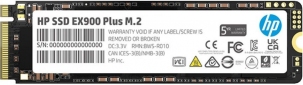 SSD диск HP EX900 Plus 2TB NVMe M.2 2280 PCIe 3.0 x4 3D NAND (35M35AA) - фото  - интернет-магазин электроники и бытовой техники TTT