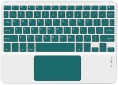Клавиатура беспроводная BeCover with TouchPad English/Ukrainian (265×185 мм) (713402) Dark Green - фото  - интернет-магазин электроники и бытовой техники TTT