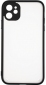 Панель Gelius Bumper Mat Case New для Apple iPhone 12 Black - фото  - интернет-магазин электроники и бытовой техники TTT