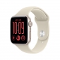 Apple Watch SE 3 GPS 44mm Starlight Aluminium Case with Sand Sport Band - M/L (MJL54RK/A) - фото  - интернет-магазин электроники и бытовой техники TTT