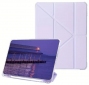 Обложка BeCover Ultra Slim Origami Transparent с креплением Apple Pencil для Apple iPad Mini 6 2021 (712933) Purple - фото  - интернет-магазин электроники и бытовой техники TTT
