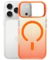 Панель BeCover FIBRA Shock-Proof case with MagSafe для Apple iPhone 17 Pro (715465) Orange - фото  - интернет-магазин электроники и бытовой техники TTT