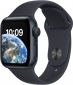 Apple Watch SE (2022) GPS 44mm Midnight Aluminium Case with Midnight Sport Band (MNK03UL/A) - фото  - интернет-магазин электроники и бытовой техники TTT