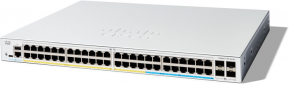 Комутатор Cisco Catalyst 1300 (C1300-48P-4G) - фото  - інтернет-магазин електроніки та побутової техніки TTT