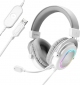 Навушники Fifine H6W RGB White - фото  - інтернет-магазин електроніки та побутової техніки TTT