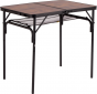 Стіл кемпінговий Bo-Camp Decatur 900х600х810 мм (1404200) (DAS301467) Black/Wood look - фото  - інтернет-магазин електроніки та побутової техніки TTT