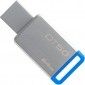 USB флеш накопичувач Kingston DataTraveler 50 64GB Blue (DT50/64GB) - фото  - інтернет-магазин електроніки та побутової техніки TTT