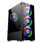 Корпус 1stPlayer V2-A-BK-4F1 без БП Black - фото  - интернет-магазин электроники и бытовой техники TTT