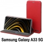 Чохол-книжка BeCover Exclusive для Samsung Galaxy A33 5G SM-A336 (707933) Burgundy Red - фото  - інтернет-магазин електроніки та побутової техніки TTT