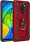 Панель BeCover Military для Xiaomi Redmi Note 9 / 10X (705584) Red  - фото  - интернет-магазин электроники и бытовой техники TTT