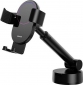 Автотримач Baseus Simplism Gravity Car Mount With Suction Base SUYL-JY01 Black - фото  - інтернет-магазин електроніки та побутової техніки TTT