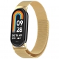 Ремінець BeCover Milanese Style для Xiaomi Mi Smart Band 8 / 9 / 10 (714603) Gold - фото  - інтернет-магазин електроніки та побутової техніки TTT