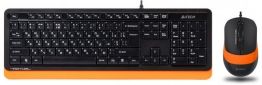 Комплект проводной A4Tech F1010 USB Orange - фото  - интернет-магазин электроники и бытовой техники TTT