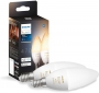 Розумна лампа Philips Hue White Ambiance E14 4W 2200-6500K 2 шт (929002294404) - фото  - інтернет-магазин електроніки та побутової техніки TTT