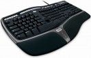 Клавиатура Microsoft Natural Ergonomic 4000 USB Black/Silver (B2M-00020) - фото  - интернет-магазин электроники и бытовой техники TTT
