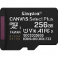 Карта пам'яті Kingston Canvas Select Plus microSDXC 256GB UHS-I U1 V10 (SDCS3/256GBSP) - фото  - інтернет-магазин електроніки та побутової техніки TTT