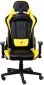 Крісло геймерське 1stPlayer FK2 Black-Yellow - фото  - інтернет-магазин електроніки та побутової техніки TTT