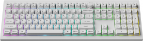 Клавіатура бездротова Keychron V6 Ultra Keychron Red Switch White RGB (V6U-F1-UA) - фото  - інтернет-магазин електроніки та побутової техніки TTT