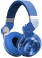 Bluetooth навушники Bluedio T2 Plus Blue - фото  - інтернет-магазин електроніки та побутової техніки TTT