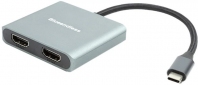 Адаптер Blueendless USB Type-C - 2xHDMI 4K 60Hz (CA913831) - фото  - интернет-магазин электроники и бытовой техники TTT