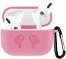 Чохол для навушників BeCover Silicon Protection для Apple AirPods Pro (704501) Pink - фото  - інтернет-магазин електроніки та побутової техніки TTT