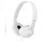 Навушники Sony MDR-ZX110AP White (MDRZX110APW.CE7) - фото  - інтернет-магазин електроніки та побутової техніки TTT