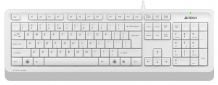 Клавиатура проводная A4Tech FK10 USB (4711421943024) White  - фото  - интернет-магазин электроники и бытовой техники TTT