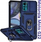 Панель BeCover Military для Motorola Moto G22 (BC_708187) Blue - фото  - інтернет-магазин електроніки та побутової техніки TTT