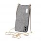 Чехол Leather Wallet Becover для Apple iPhone X/Xs (703644) Silver - фото  - интернет-магазин электроники и бытовой техники TTT