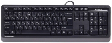 Клавіатура дротова A4Tech FKS10 USB (4711421963329) Grey  - фото  - інтернет-магазин електроніки та побутової техніки TTT