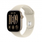 Apple Watch Series 12 GPS + Cellular 46mm Light Gold Aluminium Case with Sand Sport Band - S/M (MJGA4RK/A) - фото  - интернет-магазин электроники и бытовой техники TTT