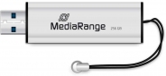 USB флеш накопитель MediaRange 256GB USB 3.0 (MR919) Black/Silver - фото  - интернет-магазин электроники и бытовой техники TTT