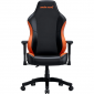 Кресло геймерское Anda Seat Luna Size L PVC (AD18-48-BO-PV) Black/Orange  - фото  - интернет-магазин электроники и бытовой техники TTT