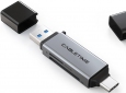 Кард-ридер Cabletime USB3.0 A + USB TYPE C, SD/TF, 5Gbps (CB46G) - фото  - интернет-магазин электроники и бытовой техники TTT