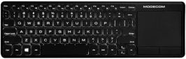 Клавиатура Modecom MC-TPK2 Voyager с тачпадом и подсветкой USB (K-MC-TPK2-100-BL-RU) Black - фото  - интернет-магазин электроники и бытовой техники TTT