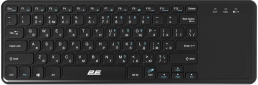 Клавіатура бездротова 2E Touch Keyboard KT100 Wireless (2E-KT100WB_UA) Black - фото  - інтернет-магазин електроніки та побутової техніки TTT