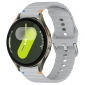 Ремешок BeCover Ribbed Straight для Samsung Galaxy Watch 7 40/44mm/7 FE/6/6 Classic/5/5 Pro/4/4 Classic/Watch 3 41mm (714848) Light Gray - фото  - интернет-магазин электроники и бытовой техники TTT