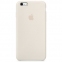 Силиконовый чехол Apple iPhone 6s Plus Silicone Case (MLD22) Antique White - фото  - интернет-магазин электроники и бытовой техники TTT