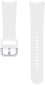 Ремешок Samsung Sport Band (20mm, M/L) для Samsung Galaxy Watch 4 (ET-SFR87LWEGRU) White - фото  - интернет-магазин электроники и бытовой техники TTT