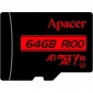 Карта памяти Apacer microSDHC 64GB Class 10 UHS-I (AP64GMCSX10UB-RA) - фото  - интернет-магазин электроники и бытовой техники TTT