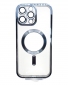 Панель BeCover TPU Chrome Case (MagSafe) для Apple iPhone 16 Pro (712082) Sierra Blue - фото  - інтернет-магазин електроніки та побутової техніки TTT